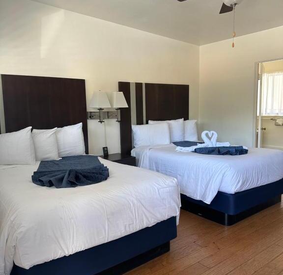스탠다드 룸 더블 침대 2개, Cambria Palms Motel