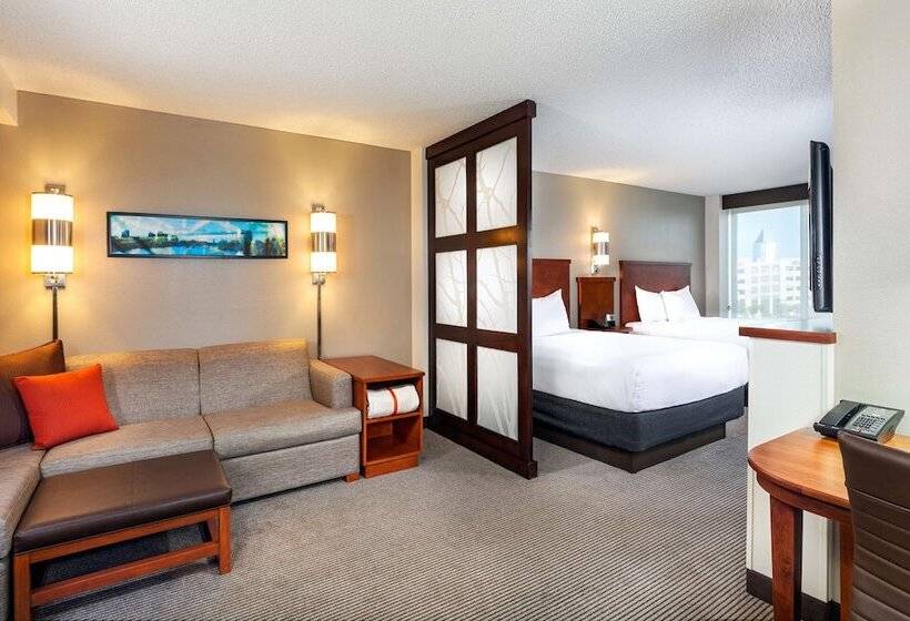 Номер Стандарт 2 Двуспальные Кровати, Hyatt Place Sacramento Roseville