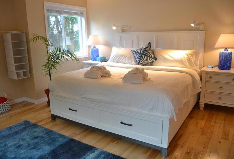 스탠다드 룸 킹사이즈 침대, Salish B&b And Spa