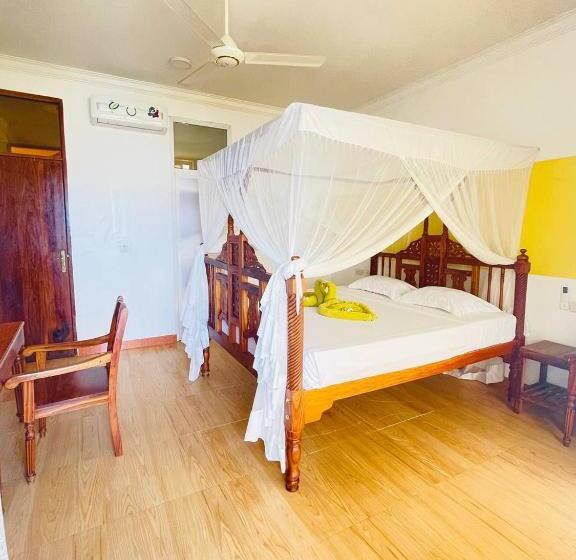 Номер Deluxe Вид на Море с Балконом, Villa Vanilla Kendwa