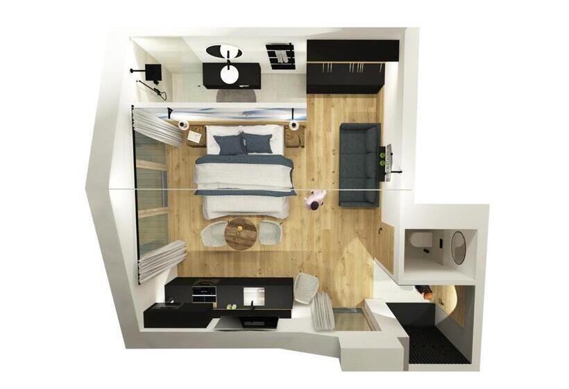 침실 1개 디럭스 아파트, Landhaus Riepler
