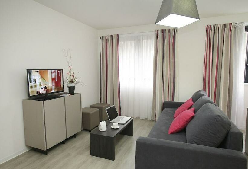 Апартаменты 1 Спальня, Odalys City Strasbourg Green Marsh