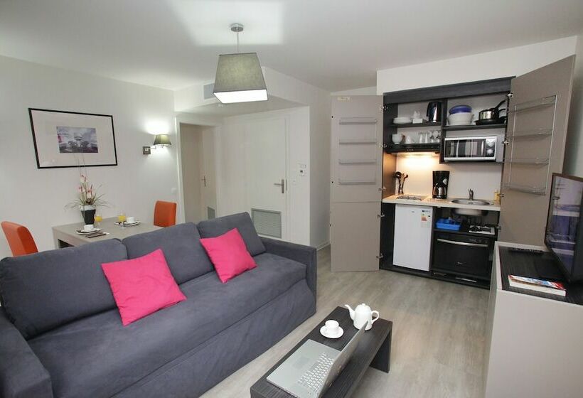 Апартаменты 1 Спальня, Odalys City Strasbourg Green Marsh