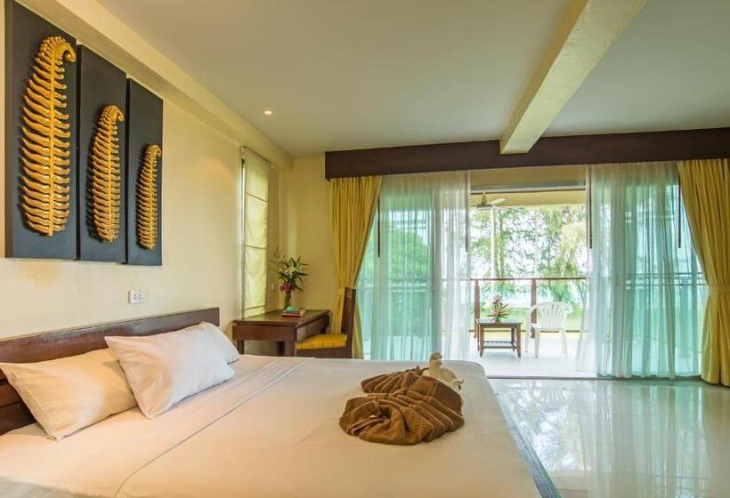 스탠다드 룸 바다 전망, Lanta Pura Beach Resort Sha Extra Plus
