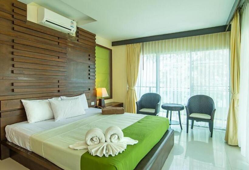 스탠다드 룸 바다 전망, Lanta Pura Beach Resort Sha Extra Plus
