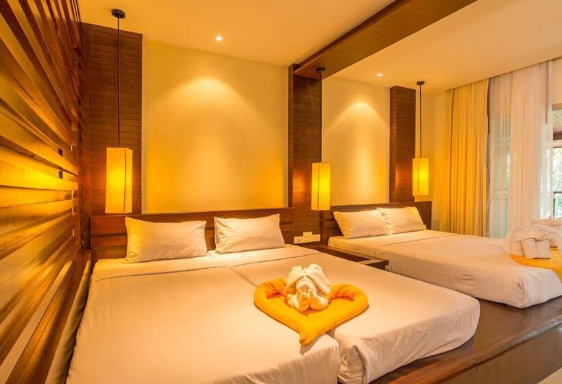 스탠다드 트리플 룸, Lanta Pura Beach Resort Sha Extra Plus