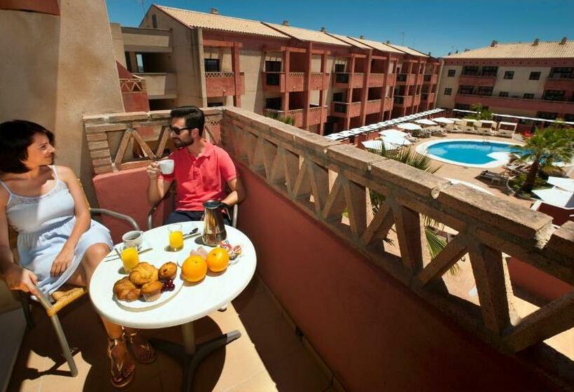 Апартаменты 1 Спальня Вид на Бассейн, Leo Punta Umbría - Adults Only