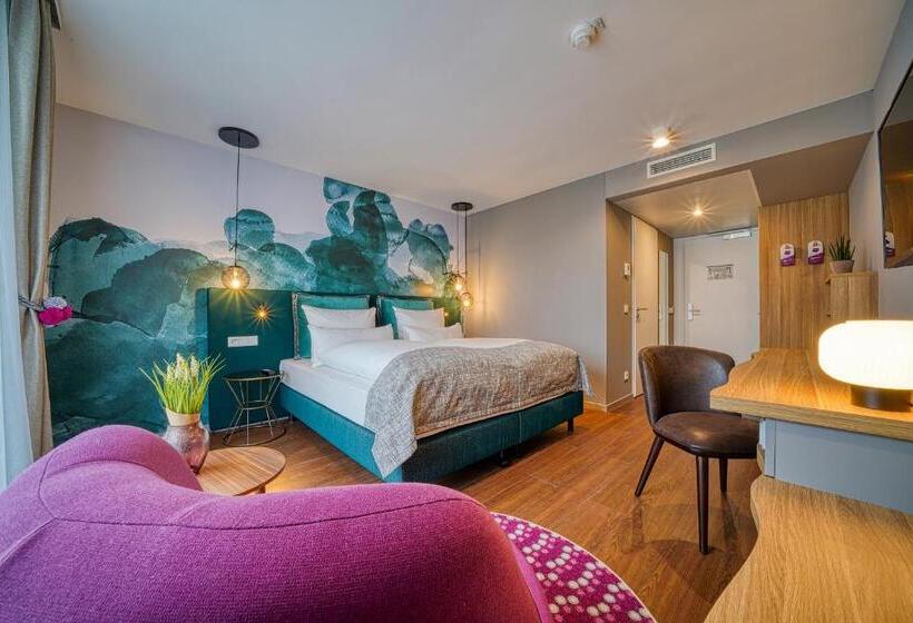 디럭스 룸, Fourside Hotel Freiburg, Trademark Collection By Wyndham