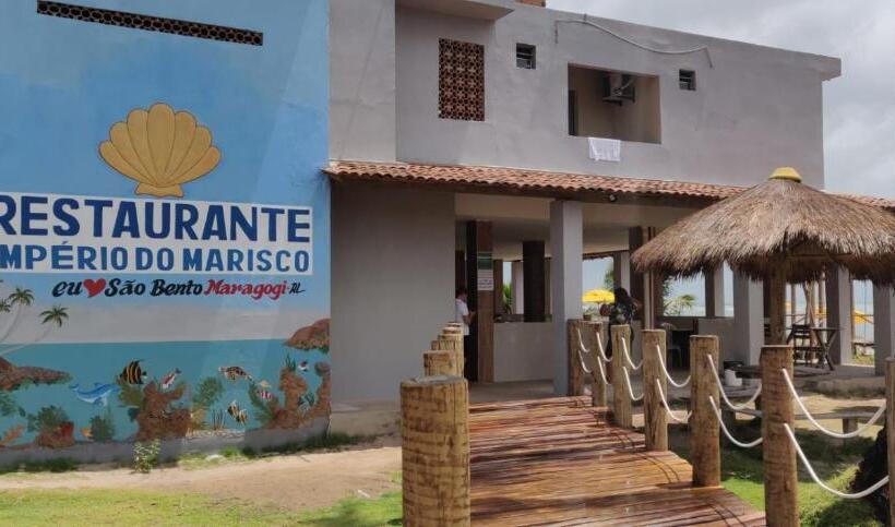 디럭스 테라스 룸 바다 전망, Pousada E Restaurante Império Do Marisco