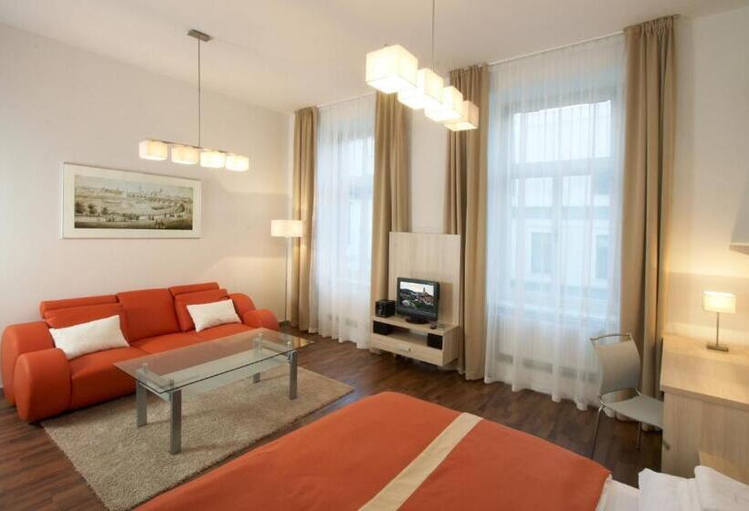 １ベッドルームアパートメント, Residence U černé Věže české Budějovice