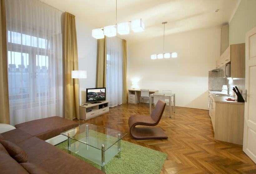 带1个卧室的公寓, Residence U černé Věže české Budějovice
