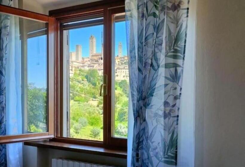 Номер Стандарт Вид на Сад, B&b Il Fienile San Gimignano
