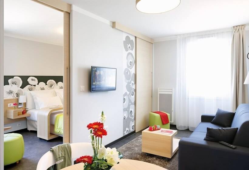Апартаменты 1 Спальня, Appart City Classic Reims Parc Des Expositions