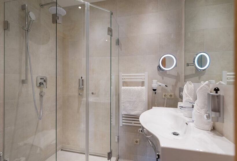 标准单人间, Alpen Glück Hotel Unterm Rain Garni