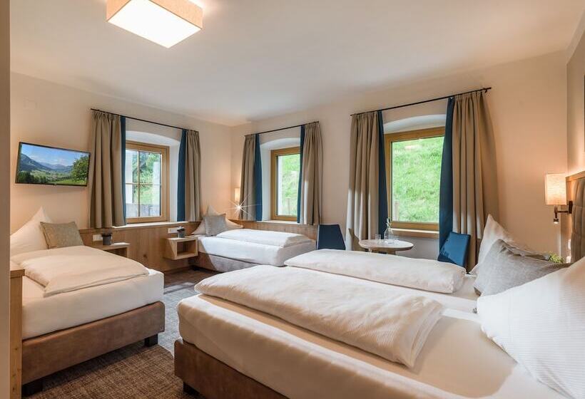 四人标准间, Alpen Glück Hotel Unterm Rain Garni