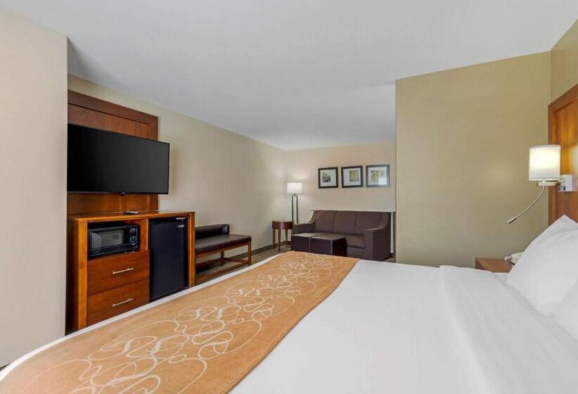 Люкс Кровать Кинг, Comfort Suites Pflugerville  Austin North