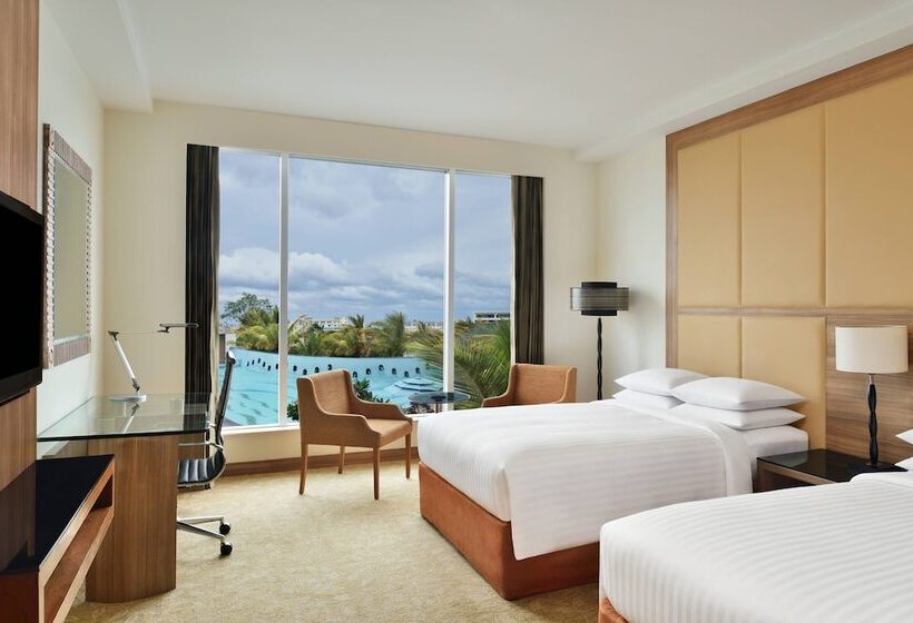 Номер Стандарт 2 Двуспальные Кровати, Bengaluru Marriott Hotel Whitefield