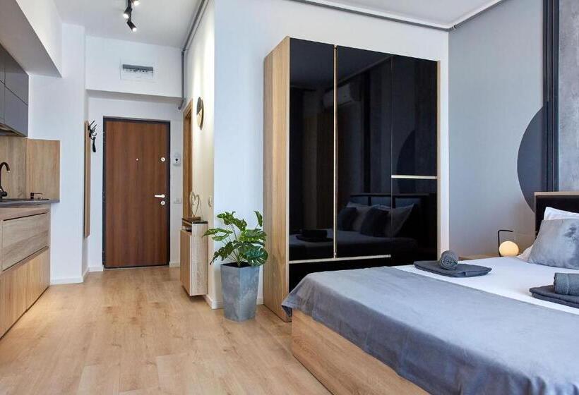 Studio Standard Lit King Size, Apartamente 2 Tomis Villa