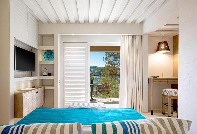اتاق لوکس با تخت بزرگ, 7pines Resort Sardinia   A Destination By Hyatt