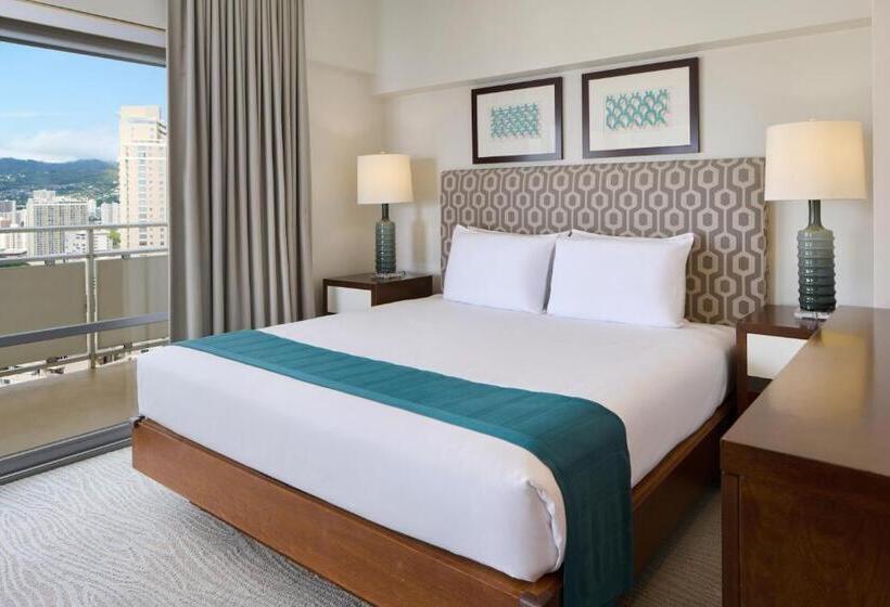 2 Bedroom Deluxe Apartment Sea View, Ilikai Hotel & Luxury Suites