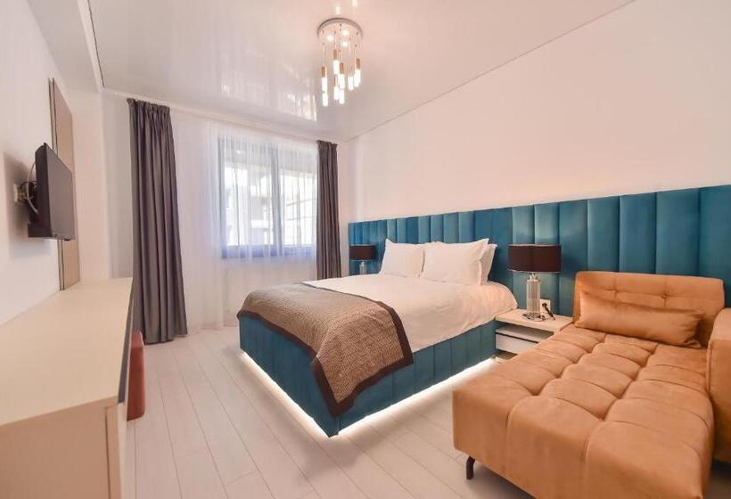 آپارتمان 1 خوابه با چشمانداز جانبی دریا, Building Stefan Resort I