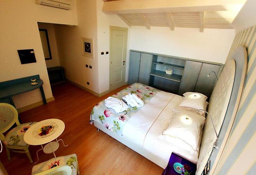 غرفة ديلوكس مزودة بشرفة, Villa Euchelia