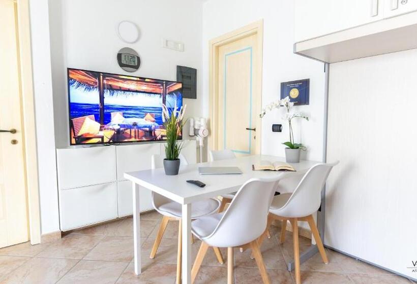 Апартаменты 1 Спальня с Террасой, Vento Mare Apartments