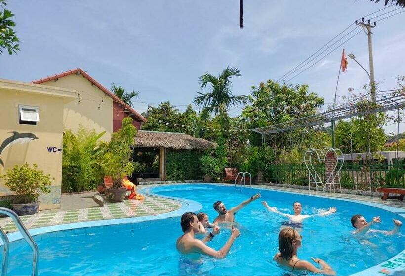 اتاق استاندارد با چشم‌انداز استخر, Tam Coc Little River Bungalow