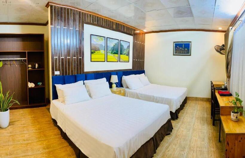 اتاق استاندارد با چشم‌انداز استخر, Tam Coc Little River Bungalow
