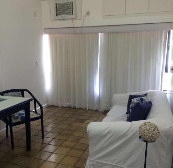 דירה בת חדר שינה 1 צדדית נוף לים, Flat Em Ondina