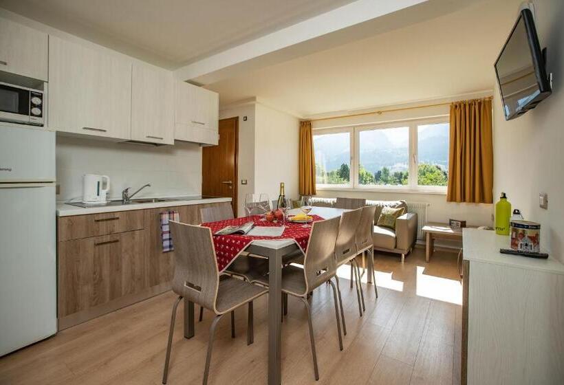 Апартаменты Superior 3 Спальни, Residence Des Alpes