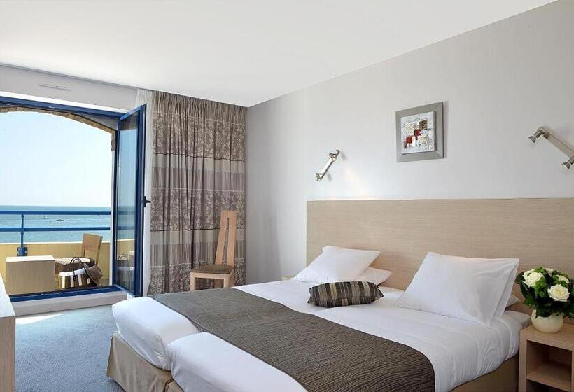 带海景的古典房间, Hôtel De La Plage