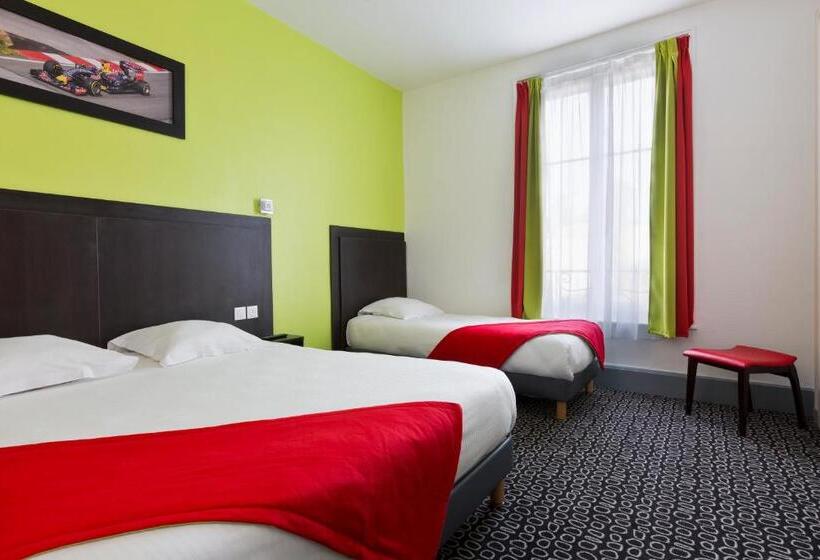 Номер Стандарт Трехместный, Enzo Hotels Contrexeville