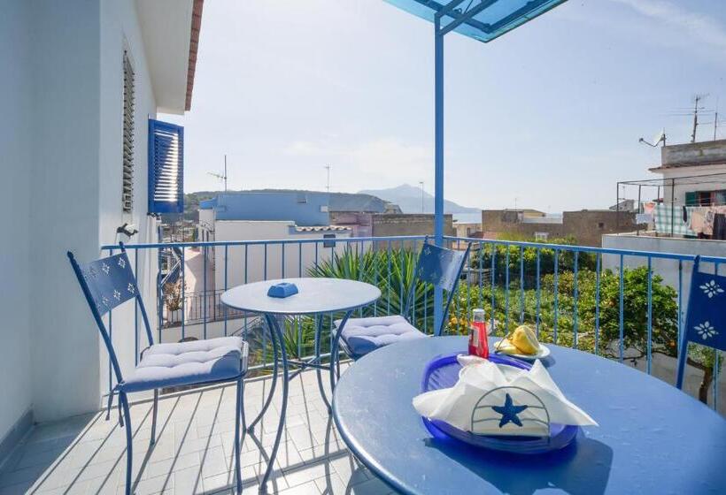 Camera Standard con Balcone, Celeste