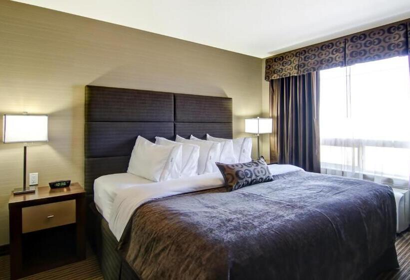 キングサイズベッドのスイートルーム, Canalta Hotel Shaunavon