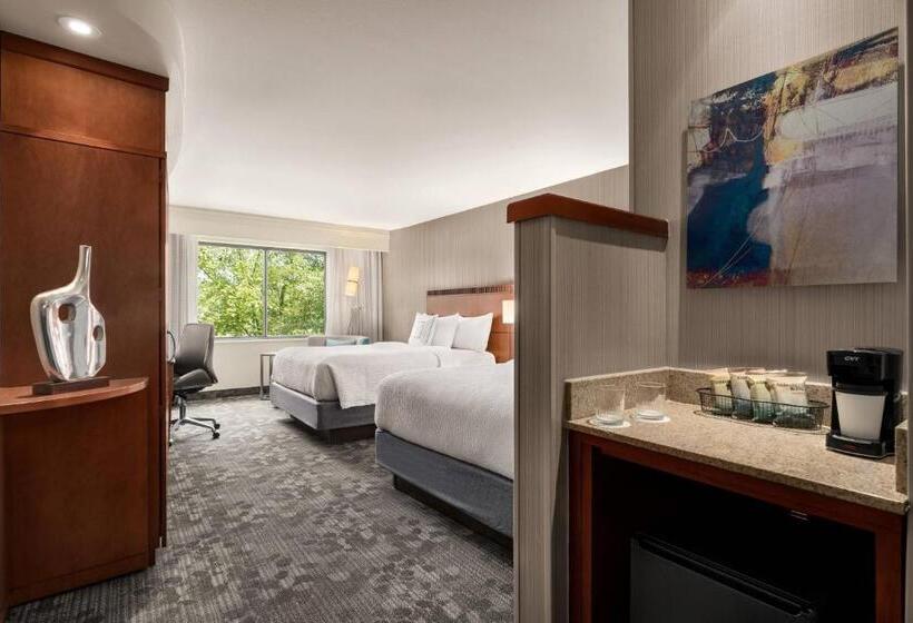 Номер Стандарт 2 Двуспальные Кровати, Courtyard By Marriott Philadelphia Montgomeryville