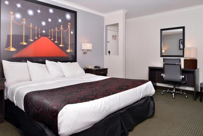 اتاق استاندارد با تخت بزرگ, Americas Best Value Inn Hollywood