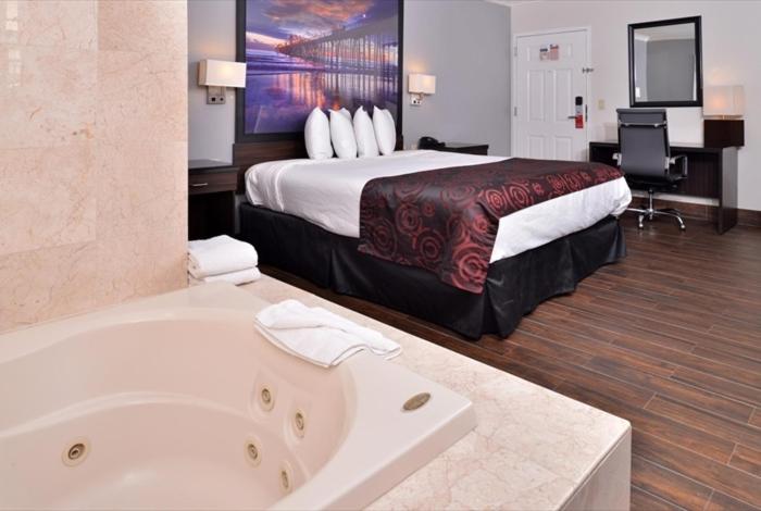 اتاق استاندارد با تخت بزرگ, Americas Best Value Inn Hollywood