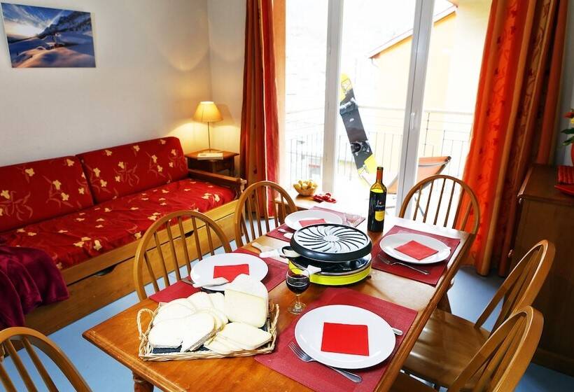 Апартаменты 2 Спальни, Residence Nemea Les Grands Ax