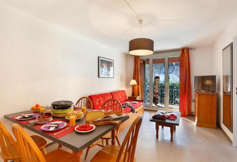 Апартаменты 1 Спальня, Residence Nemea Les Grands Ax