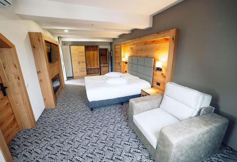 발코니 디럭스 룸, Popasul Domnesc  Resort& Spa  Voronet Vue
