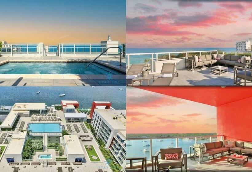 منزل غرفة نوم واحدة, Rooftop Pool   Hot Tub   Hollywood Beach Broad   Walk