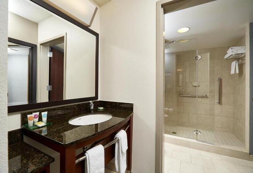 带大床的标准工作室, Hyatt Place Grand Rapids South