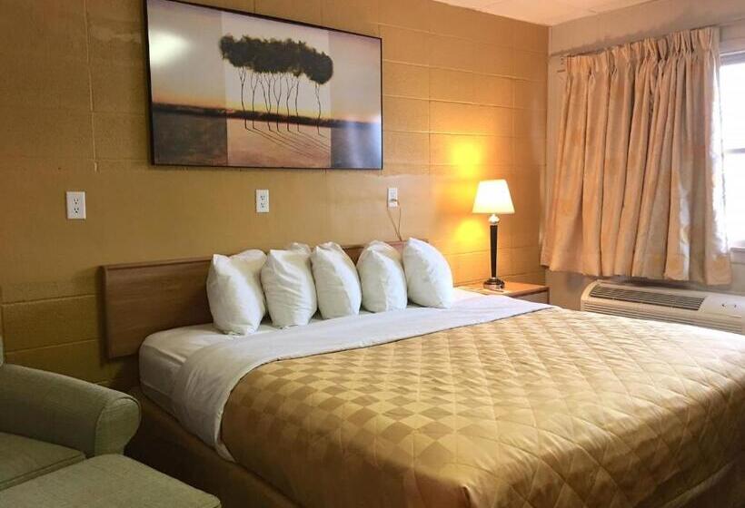 스탠다드 룸 킹사이즈 침대, Red Carpet Inn Duncannon