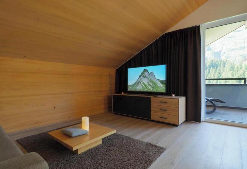 Апартаменты Superior 2 Спальни, Aparthotel Alpinresort Damüls