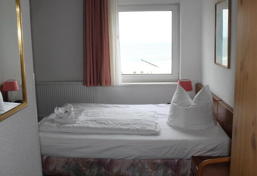 스탠다드 싱글 룸 바다 전망, Kur  Und Ferienhotel Sanddorn