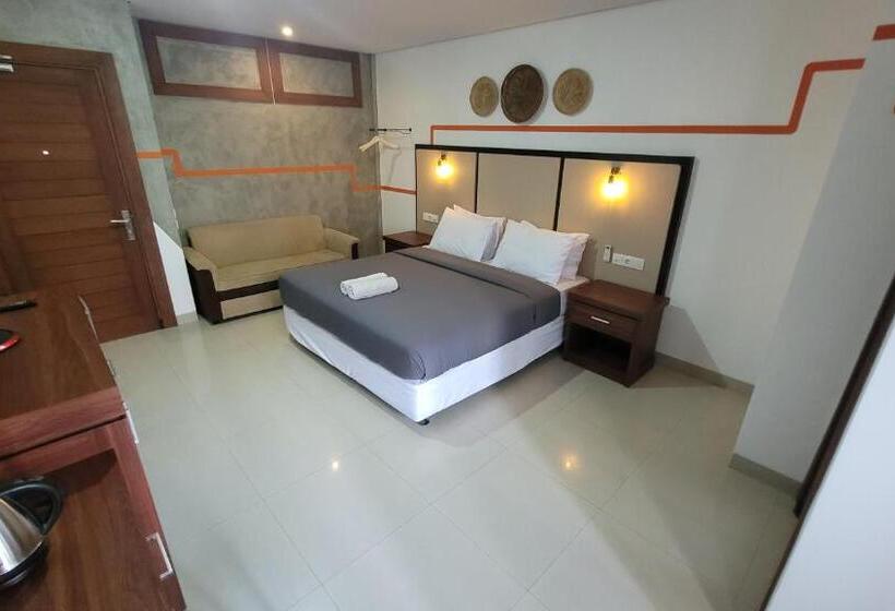 Deluxe Zimmer, Sandat Hotel Legian