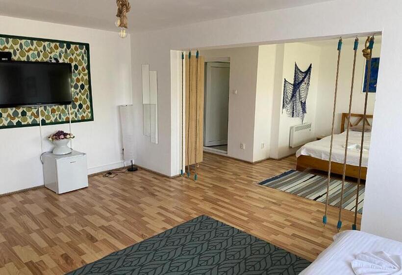 اتاق استاندارد چهار تخته, Pensiunea știuca șchioapă