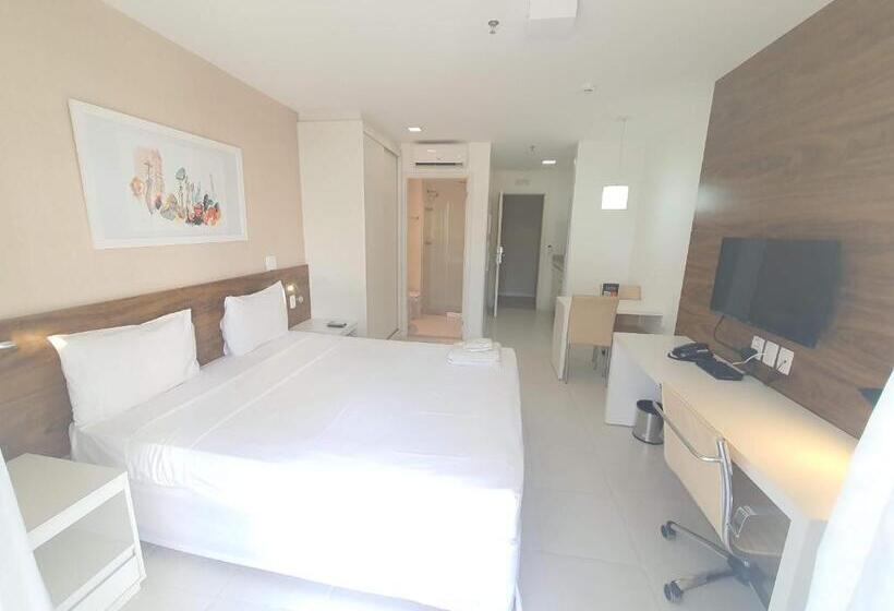 جناح مزوَّد بشرفة, Vision Executivo Premium By Rei Dos Flats