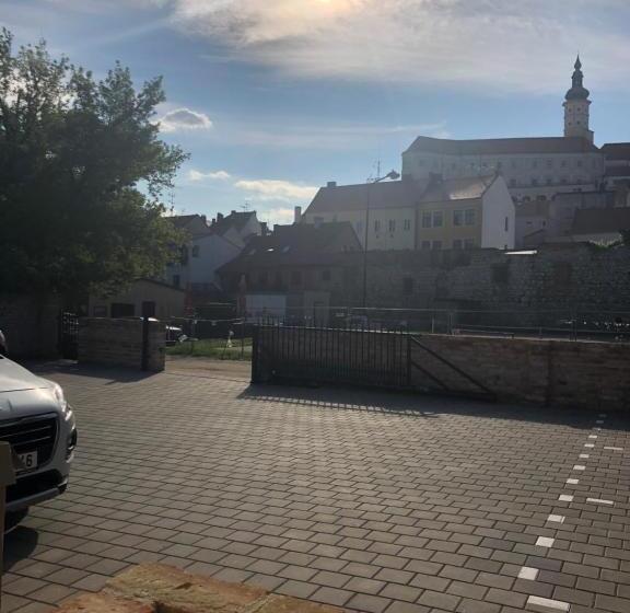 آپارتمان 1 خوابه با تراس, Apartmány Koněvova